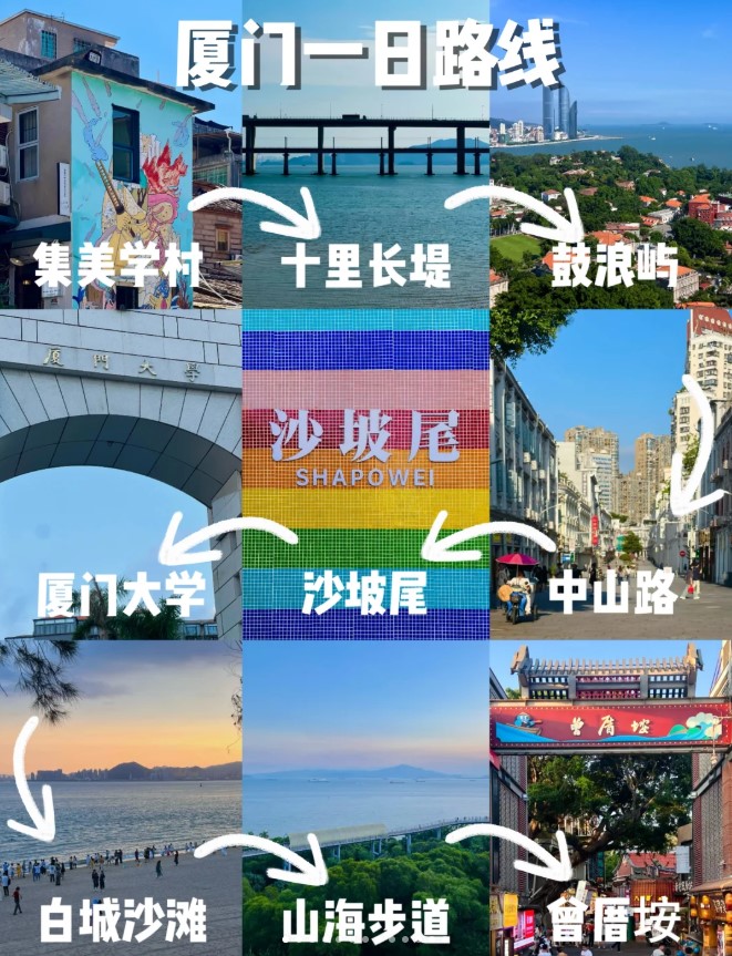 厦门一日游旅游攻略 | 这条超适合晴天出行的旅游路线一定要收藏